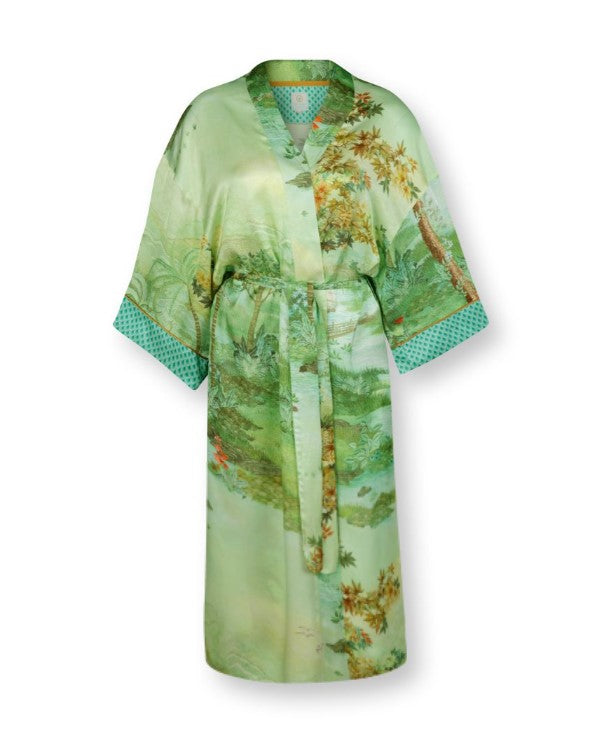Munthe kimono paradise green