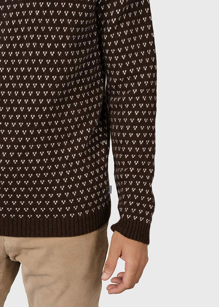 Klitmøller Collective Sweater, Hugo earth/cream