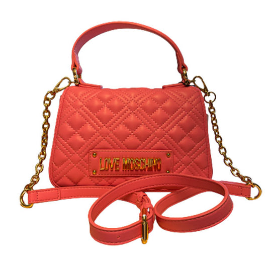 Love Moschino pink quilted lædertaske