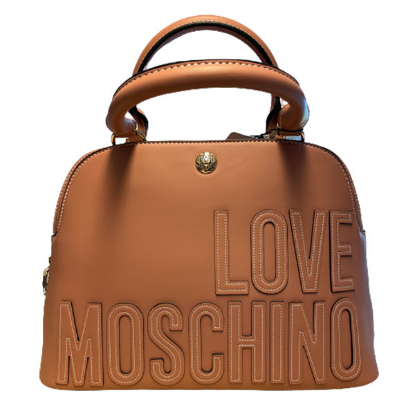 Love Moschino rosa læder håndtaske