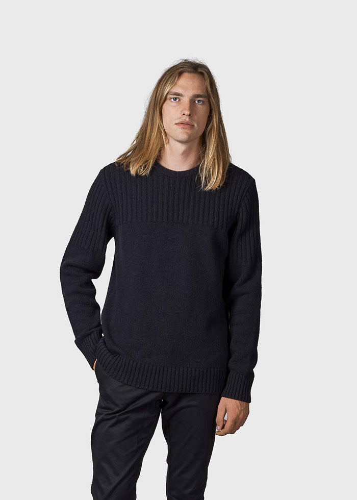 Klitmøller Collective Sweater, Søren sort