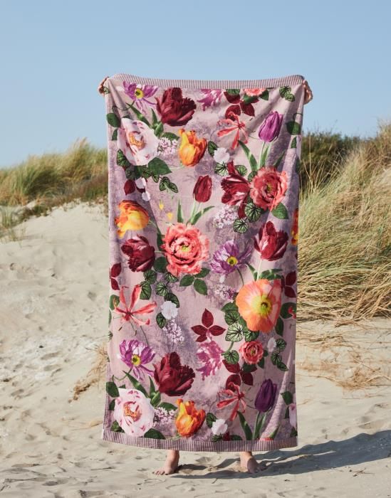 Essenza Scarlett beach towel lilla