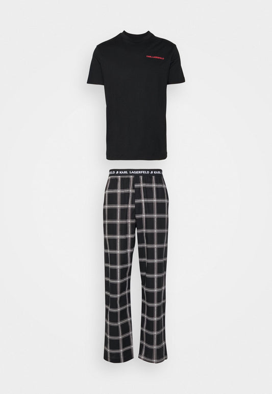 Karl Lagerfeld pyjamas med ternet buks