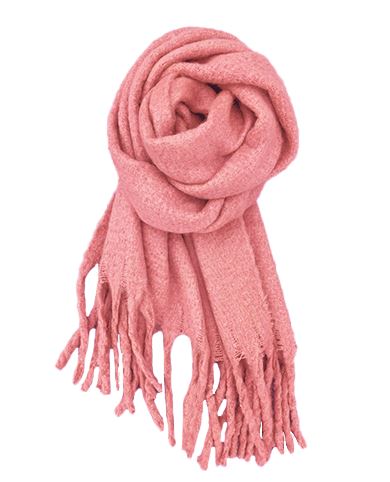 Aura halstørklæde lyserød